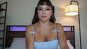 Brother's Sexy Big Titty Girlfriend Dakota Quinn Loves Cheating