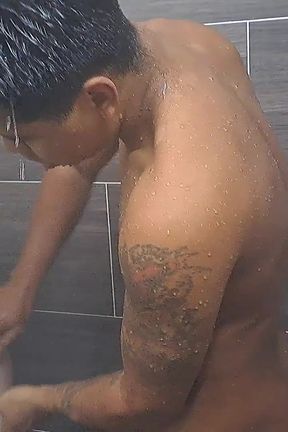 A Hot Shower with My Stepsister
