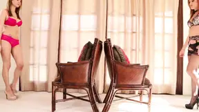 Hottest lesbian couple enjoys some fun 69 position