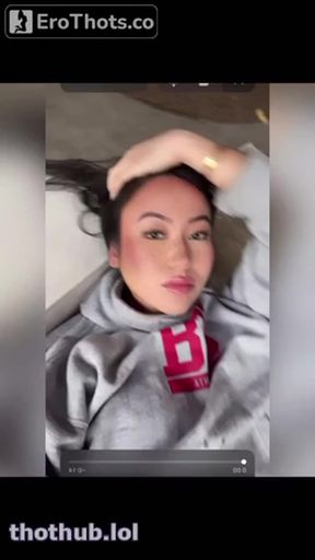 Cute girl in hoodie