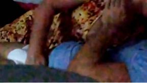 Cheating wife gets creampied after dry humping