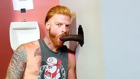 Bennett Aarons Hot First Time at the Glory Hole – Big Dick Adventure – GayPornHub 18+