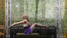 The Live Files - Little Red Girl in an extreme Predicament Bondage Presentation - Full Clip wmv