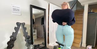 Secret Pump for Ass and Tits Expansion - Training My Ass at the Gym Is Something Really Hard for Me!