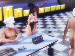 MMD cankolle sex yamato & yagi