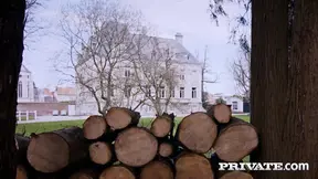 Esperanza del Horno enjoys her FIRST DP in a HARDCORE THREESOME with her