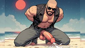 Hot Biker Men Cocks Out (ai)