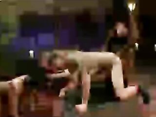 Mistresse laughs when slaves piddles himself