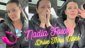 My adrenaline-pumping, intense drive-through journey with multiple orgasms!