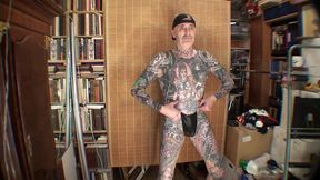 danish porn model leeharper pinnomen selects his most sexy 50’s thongs - and you will surely enjoy when this horny sex worker masturbates for you and with his stiff penis blasts his load !