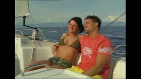 Horny Ass Gets Fucked on the Sailboat with the Waves