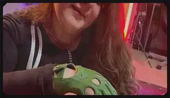 Sensual FemDom Tease with Leather Gloves