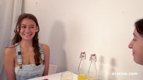 Truth Or Tease - Daphne & Eve Play Intimate Game Of Discovery [ Of 2]