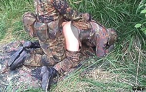 German soldiers in the field