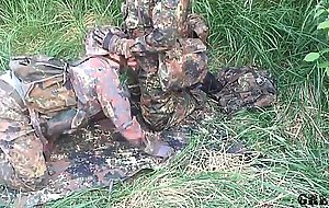 German soldiers in the field