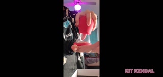 INTENSE FIRST TIME LIVE REACTION TO SUCTION &amp; LICKING TOY