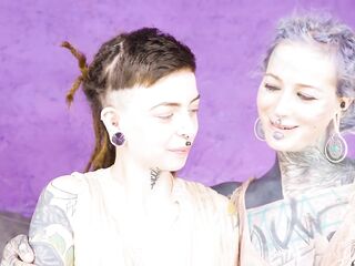 Shy Tattooed Punk Teen’s 1st Anal Climax with Slut Fingering