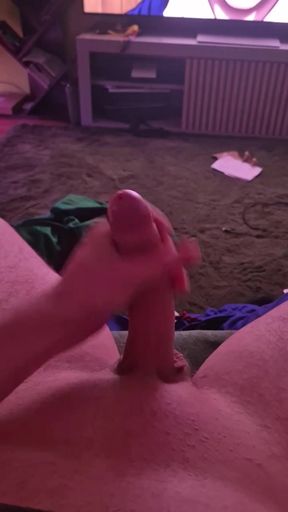 Cumshot from young cock