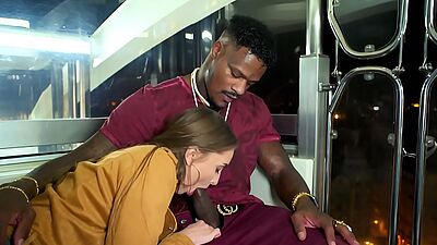 BLACKEDRAW Brunette Babe Gets Fucked Senseless By Dominant BBC