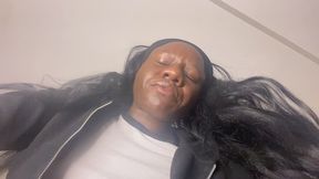 Black Pepper Sneezes in my Hair with Yawning and Nose Blowing