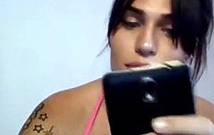 Megan fox reveals her cock and rides her vibrator
