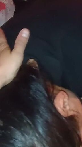 Stepfather Comes to Fuck Me in the Mouth and I Know How to Do It and Swallow the Cum