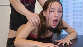 Tight Body Bound, Gagged and Roughly Fucked - Kate Quinn