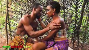 epic seduction - village ebony seduces innocent village farmer