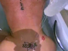 Amateur striptease and Solo masturbation
