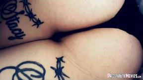 ”Watch this delicious snatch Tatoo Chick”