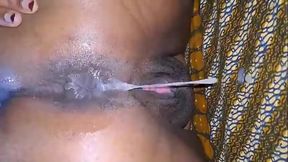 Round Ass Ebony Anal Slut Gets Deep Pounded at Home