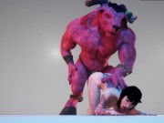 Demon Minotaur x BBW