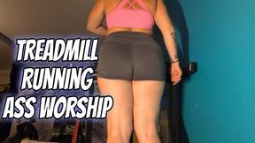 Treadmill Running Ass Worship
