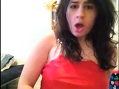 Quiet Sexy Amateur Fingers Herself to Orgasm on Webcam