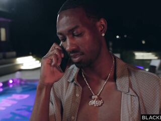 BLACKEDRAW Small Redhead Madi Collins Goes Airtight In Her 1st BBC Team fuck