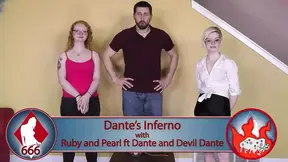 Intense strip game ends in revealing loss and worship