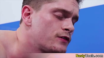 Fit guys in skin tight leotards wrestling and having a nice quickie fuck bareback style