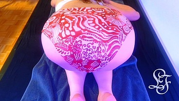 Femboy Play with Alien Eggs and Super Long Tube