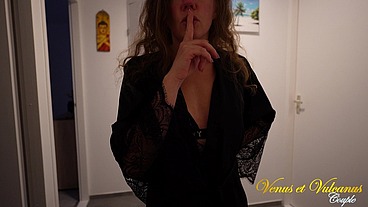 POV step Mom fucked her son's classmate at a party! ?