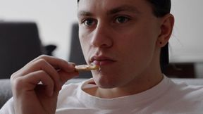 Josh - Eating (SFX Shrunken)