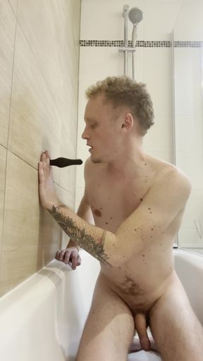 Young French Bisexual in Her Shower
