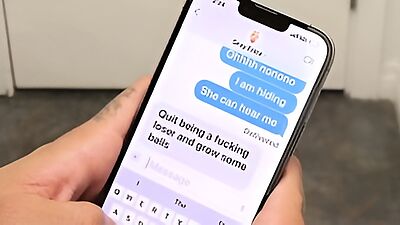 Angry GF Teaches Cuck Boyfriend A Lesson