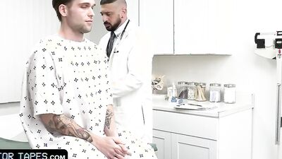 Trent Marx is getting shagged hard by his perverted doctor