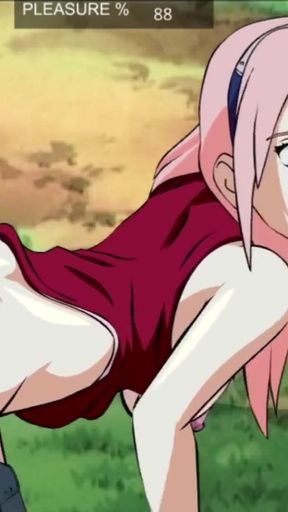 Naruto Hentai Sex - Sasuke Game Fucks Sakura Big Cock And Cums In Anal   Clip 2