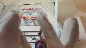 I love provoking orgasms through my stockings