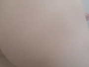 Horny teenage stoner with huge throbbing cock masturbates with a toothbrush