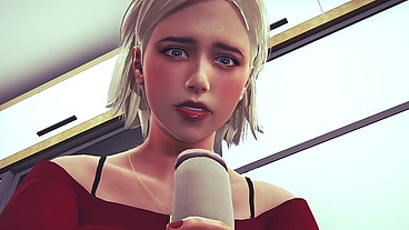Sabrina is giving a POV BlowJob - Sabrina the teenage witch Hentai Parody