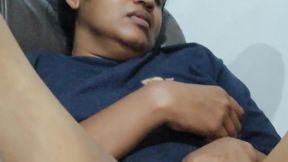 Secret Video of My Step Sister Touching Her Pussy While on Sofa She Thinks She Is Alone in the House