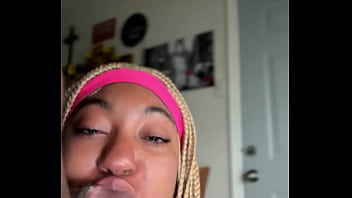 Family drama I walk to my stepsister on FaceTime Joi call I ask for a blowjob