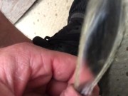 I desperately had to go pee in my backyard and I almost didn’t make it